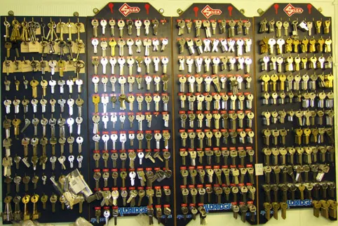 Key cutting service and lock products